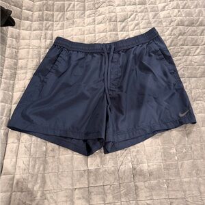Men’s Nike Navy Blue Athletic Shorts